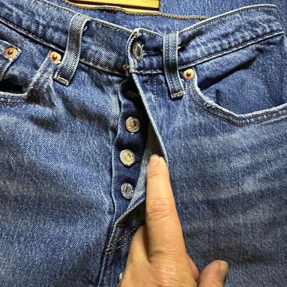 Levi’s 501 buttonfly jeans 26 - Picture 4 of 13